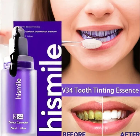 Teeth Whitening Serum – Instant Purple Tooth Brightening Solution