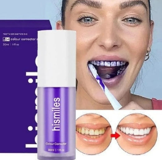 Teeth Whitening Serum – Instant Purple Tooth Brightening Solution